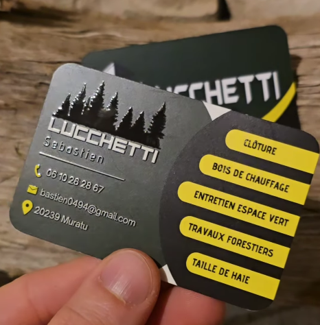 Réalisation graphique G CRAFT en Corse