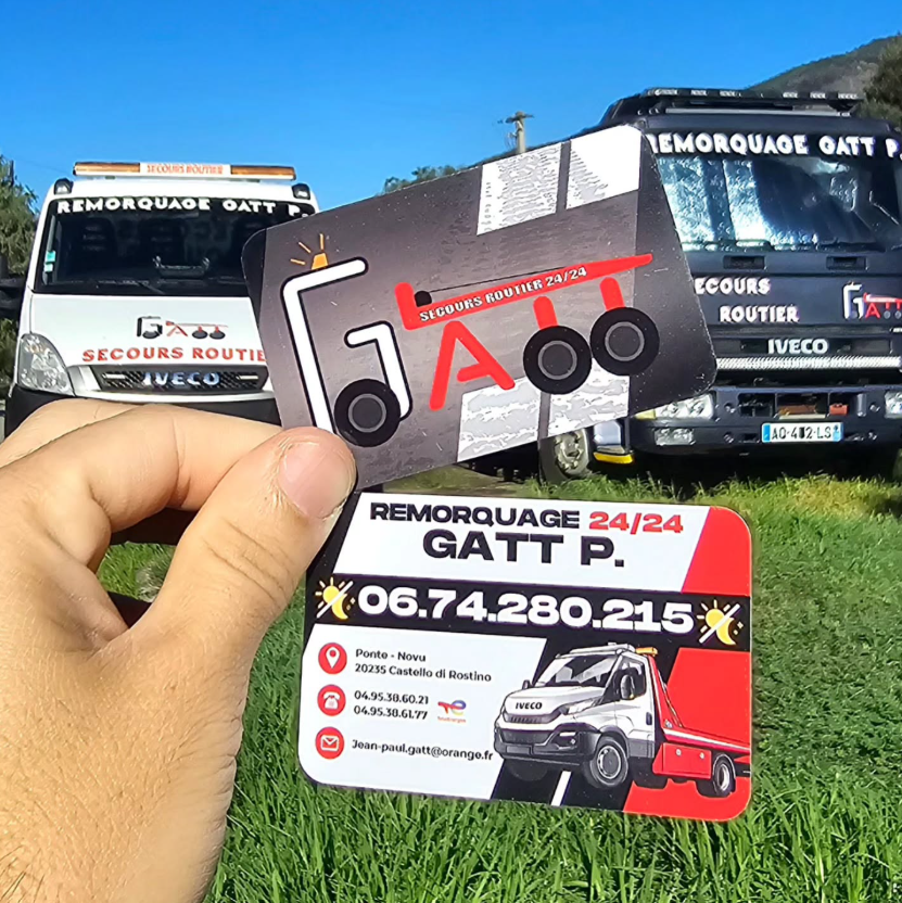 Réalisation graphique G CRAFT en Corse